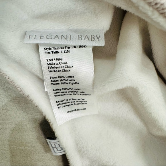 Elegant Baby | Mauve Unicorn Aviator Knit Baby Hat | 0-12M - Picture 5 of 6